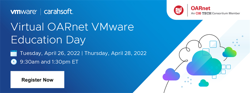 Virtual OARnet VMware Education Day