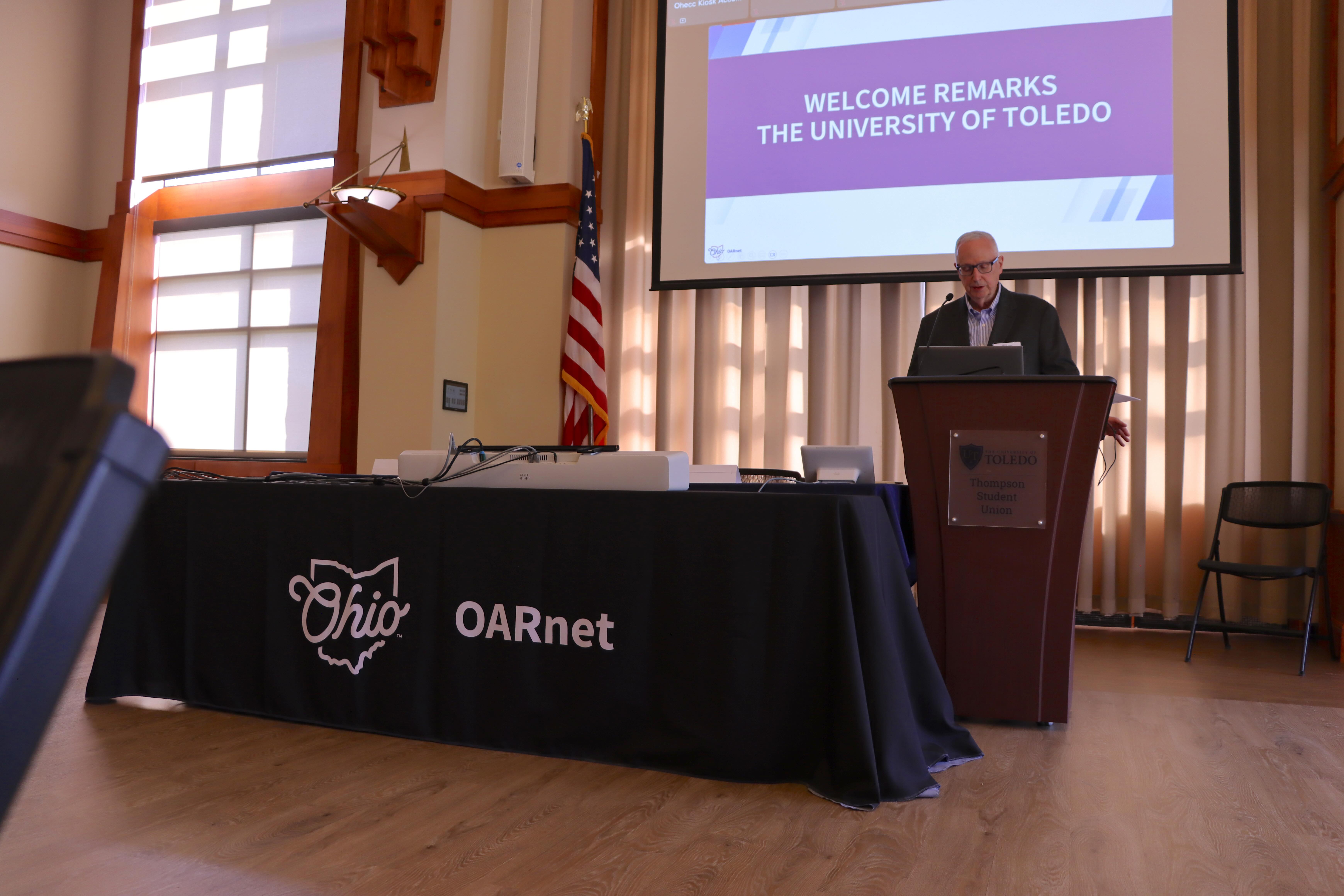 Photo from OARnet spring member meeting 2026