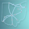 Map: Ohio with Broadband Sites