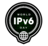 IPv6 black icon